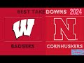 Nebraska vs wisconsin wrestling 2024  best takedowns
