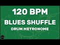 Blues Shuffle | Drum Metronome Loop | 120 BPM