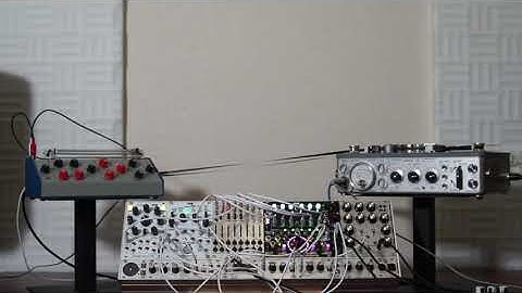 Time Before / Eurorack Modular Synthesizer, Spring Reverb and Tape Machine
