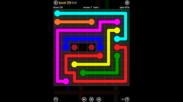 FLOW FREE - Classic Pack - 9x9 - Level 29