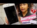 SQUISHIES & SHATTERED iPHONE AT CLAIRE'S!!