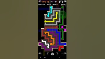 How To Solve Flow Free Amoeba Pack Level 75 10x16 Board Walk Through Solution Walkthrough