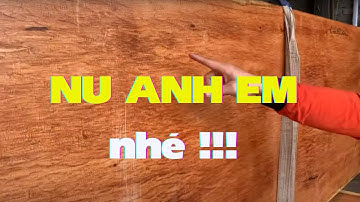 Gỗ nguyên Khối, Mặt bàn gõ Đỏ Vân NU ( 312 x 15 x 94 ) | Nguyễn Văn Cương