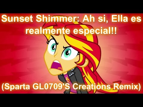 [Sparta GL0709'S Creations Remix] Sunset Shimmer: Ah si, Ella es realmente especial!! - Inspirado en NamyGaga01 (Namy Gagah)
espero que les guste