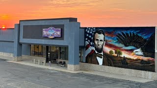 The Birth of a Mural- Honesty Under Pressure- Abraham Lincoln in Lincoln Illinois