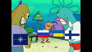 Russia threatening Finland and Sweden (meme)