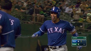 TEX@OAK: Chirinos crushes second homer of the game