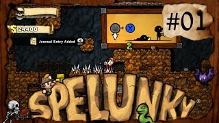 Let's Play Spelunky: Episode #01 - Tutorials