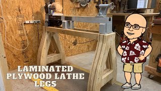 Woodworking: Laminated Plywood Lathe Stand