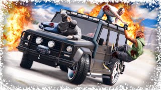 Жынданған Джонни көлік ұрлады! (GTA V)