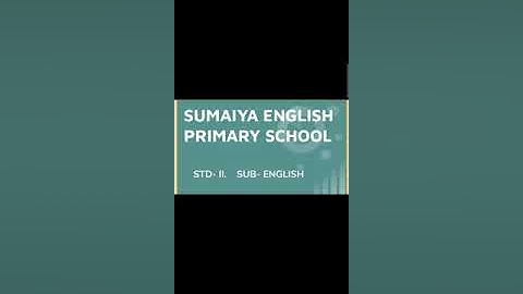 STD-II SUB-ENGLISH L. NO-2.9 WRITING SKILLS