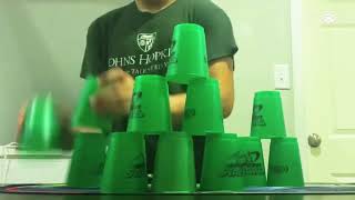 Cup Stack Cycle: 7.114 #sportstacking #speedstacking #cupstacking
