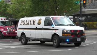 HI-LO SIREN | 5 x United States Secret Service + D.C. Metropolitan Police responding code 3