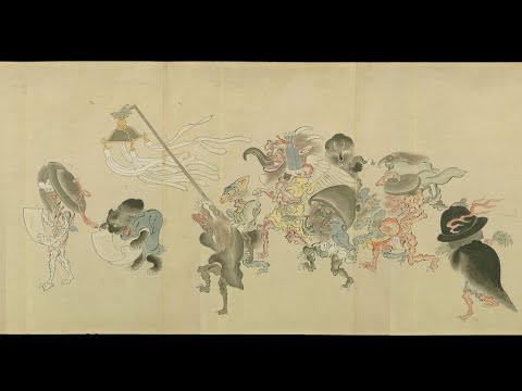 Hyakki Yakō Emaki (Japanese narrative scroll painting