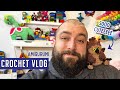 CROCHETING AN OWLBEAR & making Christmas amigurumi - Crochet vlog 18