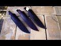 Одинаковые ножи из разных материалов
