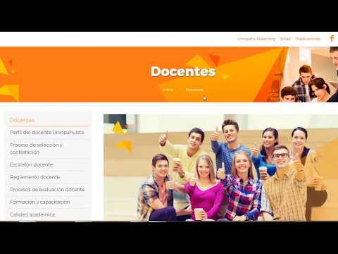 Conoce el nuevo portal web (docentes)