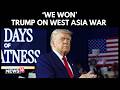‘We Won’: US President Donald Trump Claims Victory in West Asia War, Says Enemy Navy Destroyed |N18G