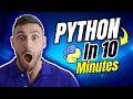 Learn Python Basics in 10 Minutes – No Experience Needed