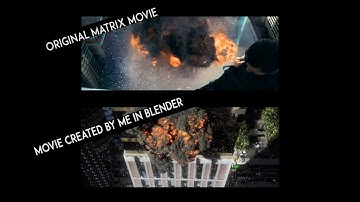 [VFX BREAKDOWN] MATRIX 4 made in BLENDER