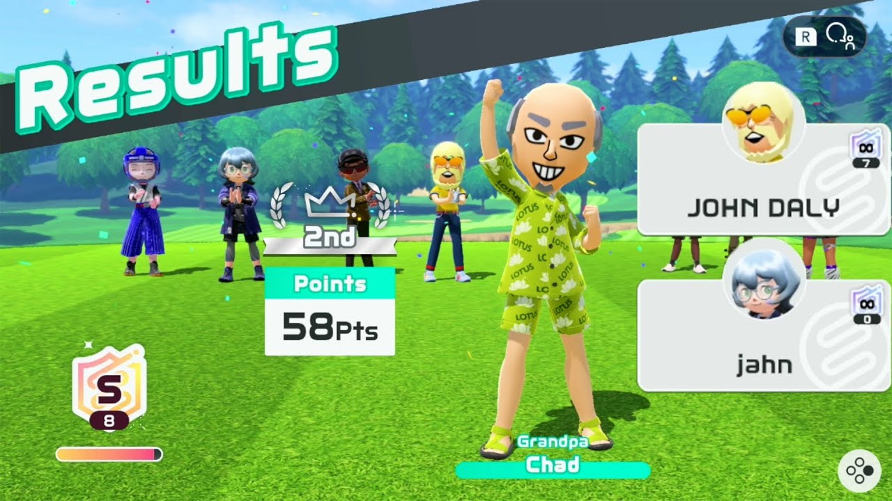 These Players Are Way Too Good! (Switch Sports Golf) - YouTube