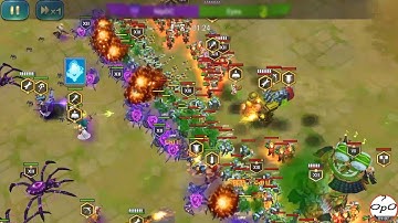 ArtOfConquest | Good Lich Formation Lv 12 Vs Human Lv 13