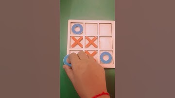 tic-tac-toe IQ level game #shortviral #shortvideo #shortsfeed #shorts