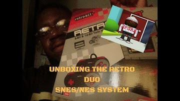 The Retro Duo Snes/Nes System Unboxing.