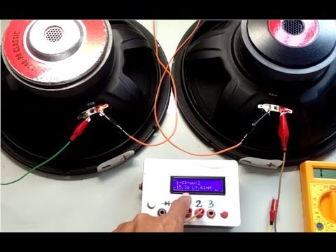 Cara Terminasi 2 Unit Speaker Rangkaian Seri Ceck Phase Youtube