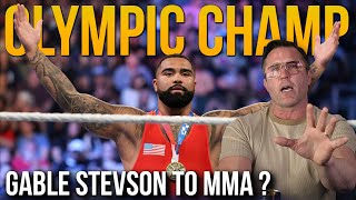 Olympic Champ Gable Steveson Training MMA
