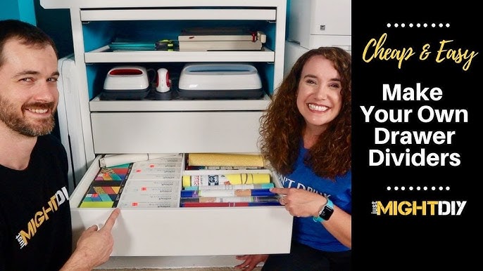 DIY Drawer Dividers - Easy & Cheap! - Small Stuff Counts