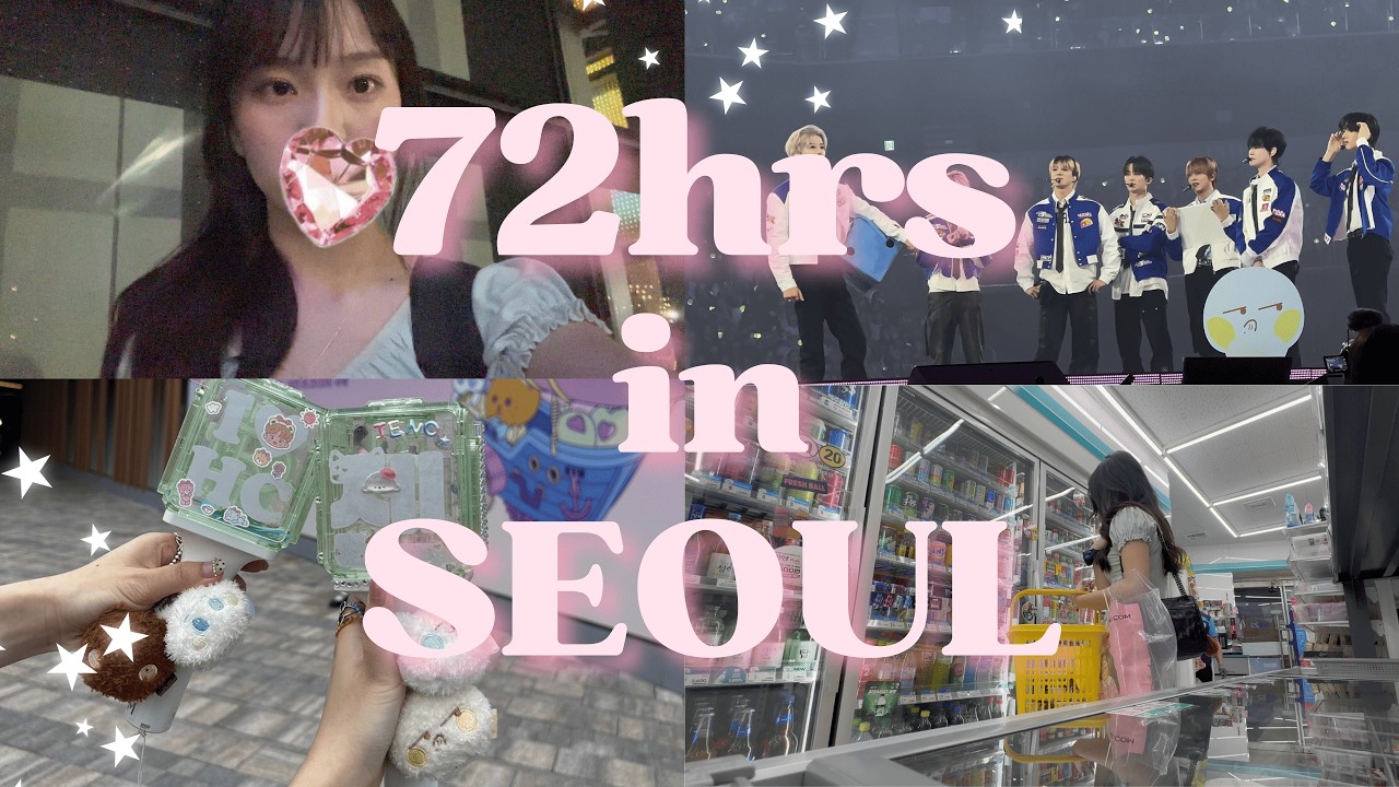 72hrs IN SEOUL ft. kimchi-jjigae, 7DREAM, and a knee injury💚시즈니브이로그💚