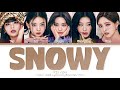 Itzy   snowy color coded lyrics engromhan