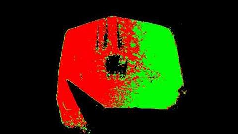 Intel Realsense F200 depth map inconsistency