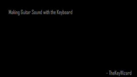 Real guitar simulation with VST