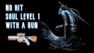 Artorias No Hit , SL1, With a Gun ! [dark souls challenge run]