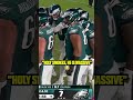 Troy Aikman couldn't believe the size of Jordan Mailata! 😭 | #NFL
