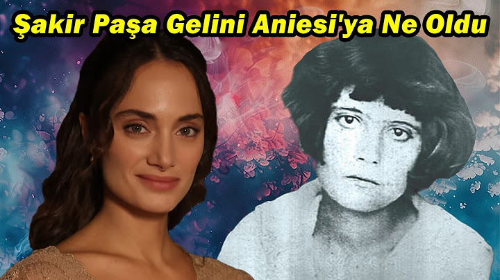 Şakir Paşa Ailesi İtalyan Gelin Aniesi'ya Ne Oldu #aniesikabaağaçlı
