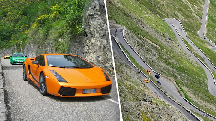 Driving The Stelvio Pass In Supercars | Top Gear Classic