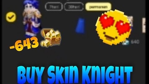 I Buy Skin Knight melee 😏👍[BlockmanGo:Blocky Mods]