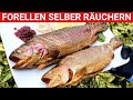 ♨️ GRILLBLITZ: Forellen selber räuchern Fisch heißräuchern Lachsforelle Anleitung Räucherofen heiss