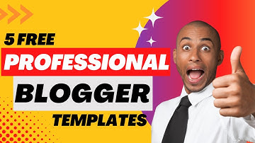 Best free professional Blogger Templates \\ SEO Friendly Blogger Theme \Adsense approval [2022]