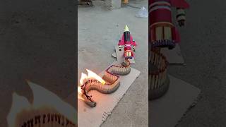 Amazing Rocket🚀😂~mini woodtoly woodworking art skill wood #missile #rocket #comedy