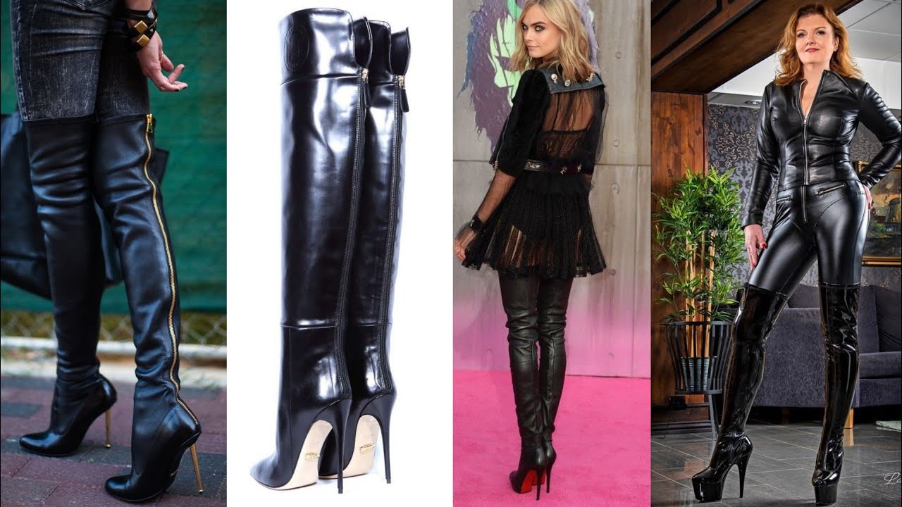 party outfits with thigh high boots