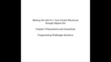 Ch.3 - Expressions and Interactivity - Programming Challenges - Solutions