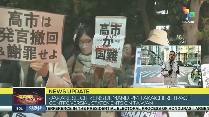 Japanese citizens demand PM Takaichi retract controversial statements on Taiwan