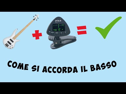 Video: Come Accordare Un Basso