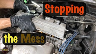 1997 - 2001 Toyota 5S-FE Engine Camshaft Cover Leak Seal Replacement (Toyota Camry) by DrShock 351 views 6 months ago 33 minutes