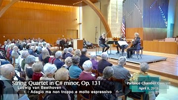 Danish String Quartet: Beethoven’s String Quartet in C# minor, Op. 131