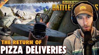 chocoTaco is Delivering Pizza...and AWM Bullets ft. Quest, Reid, & Halifax - PUBG Erangel Squads